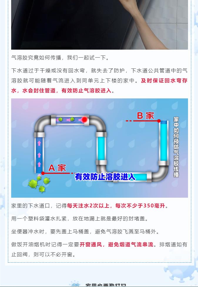 知识 | 家中如何预防气溶胶传播