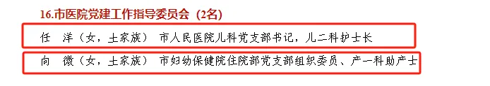 铜仁表彰“两优一先”，卫生健康系统8组织17人获殊荣！我院1支部、1人榜上有名！